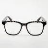 Black patterned fashionable spectacle frames for men and women Item Picture